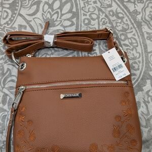 Rosetti Brown Crossbody Bag